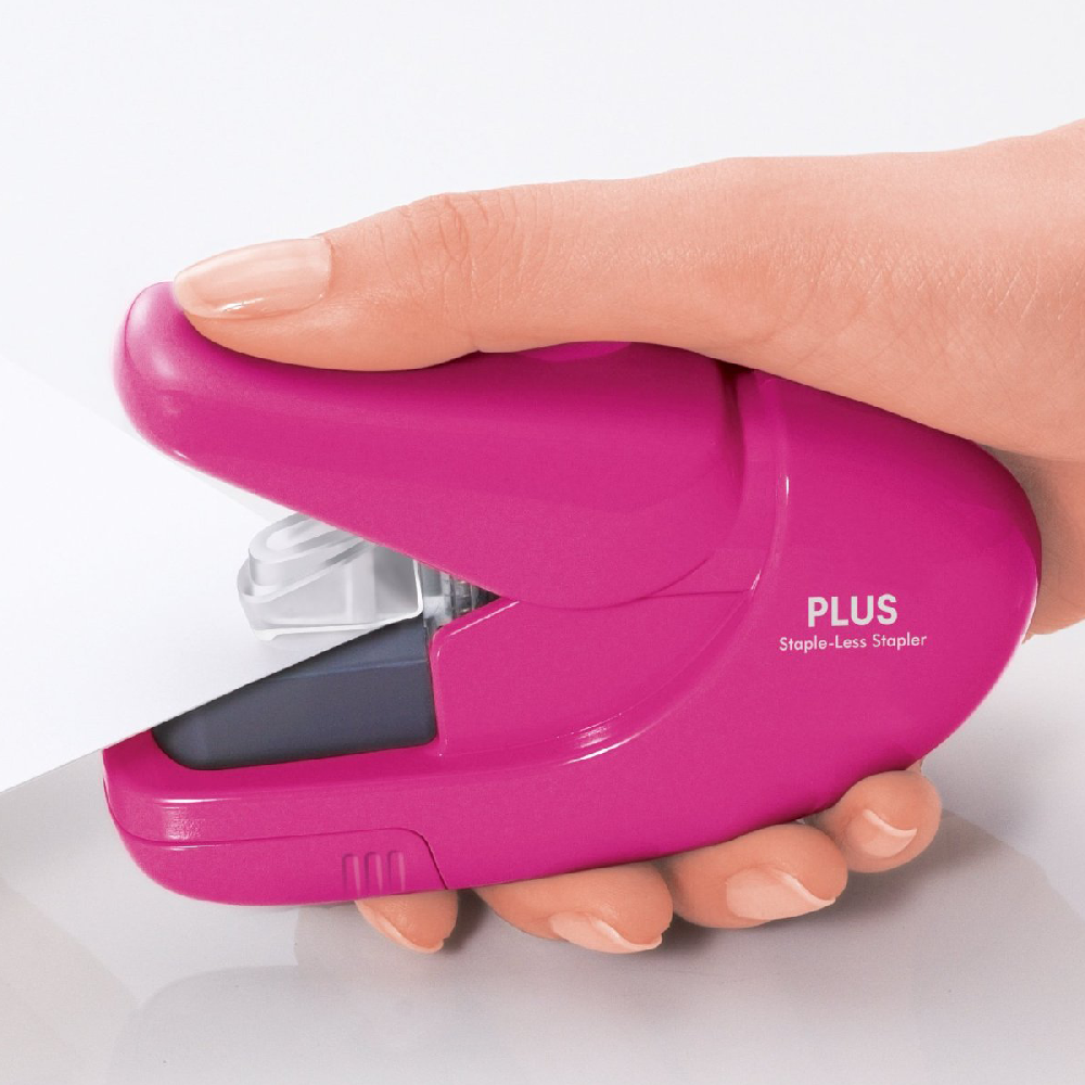 Plus Staple Free Stapler