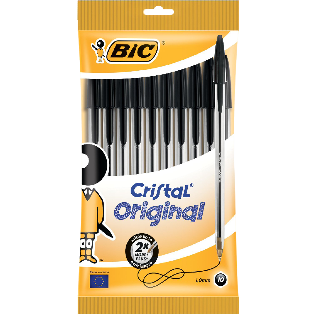 BiC Cristal Medium Ball Pen Pack of 10