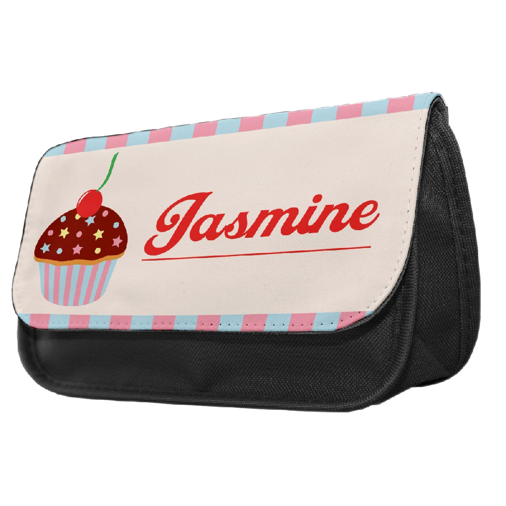 Personalised Golden Retriever Pup Pencil Make Up Case